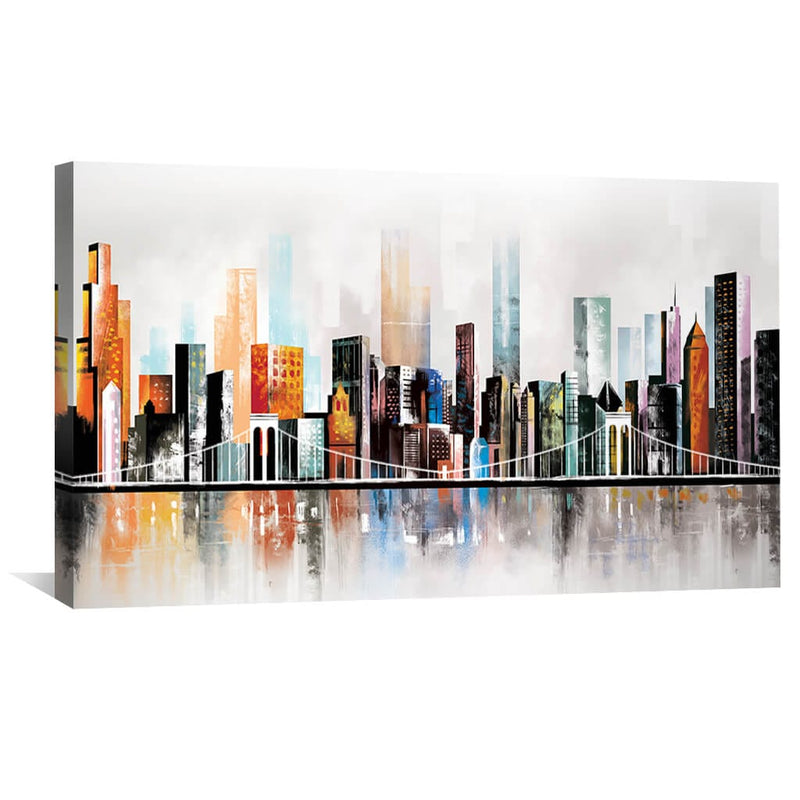 Modern Cityscape Canvas