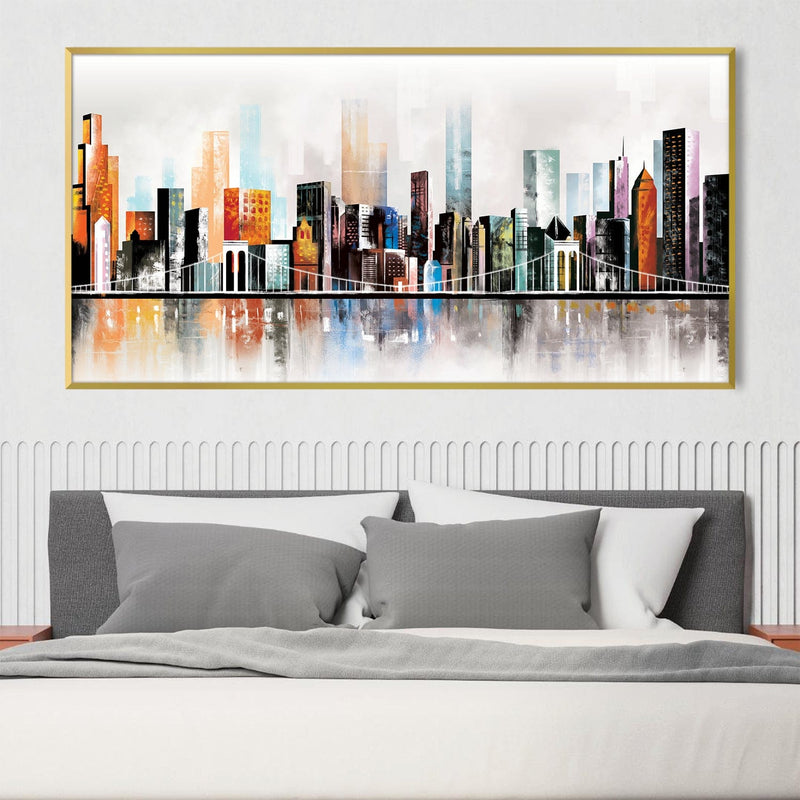 Modern Cityscape Canvas