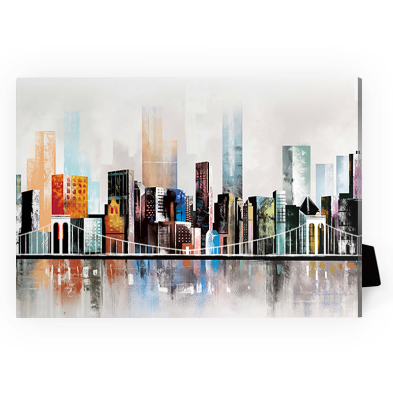 Modern Cityscape Desktop Canvas