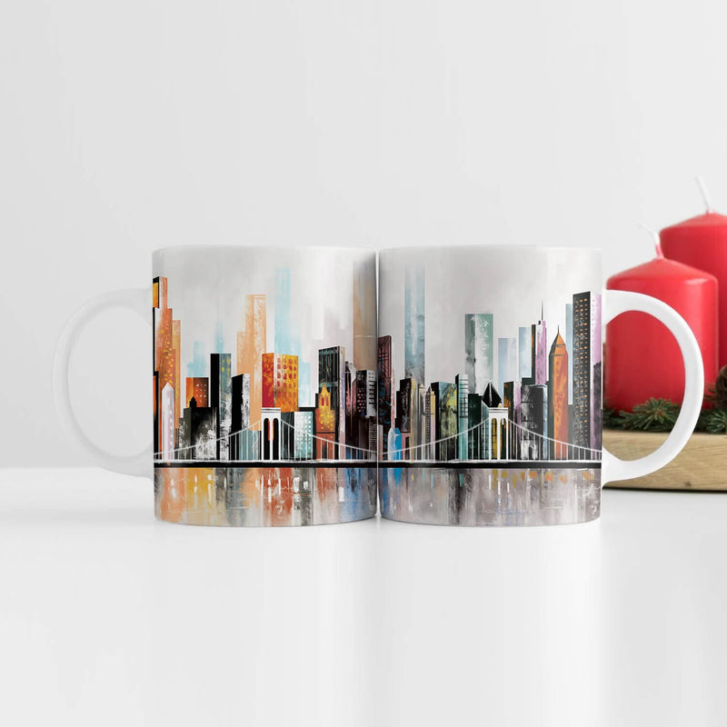 Modern Cityscape Mug