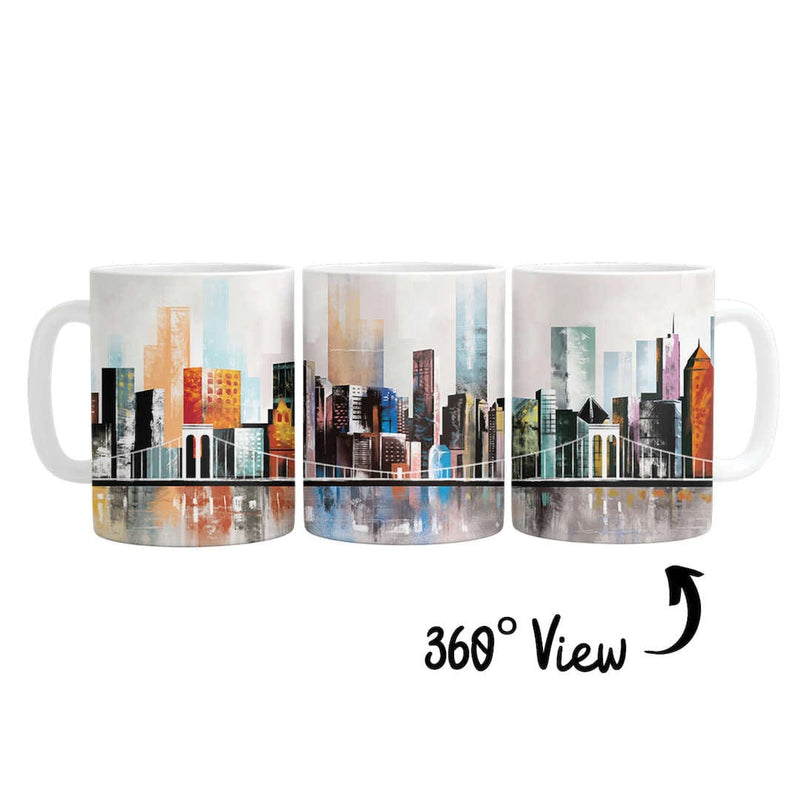 Modern Cityscape Mug