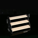 GobekUsa Acrylic Makeup Organizer Display Stand - 5 Layer Clear Cosmetic Holder