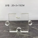 GobekUsa Crystal Geometric Puzzle Glass Sculpture Home Decor Figurine
