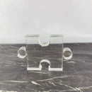 GobekUsa Crystal Geometric Puzzle Glass Sculpture Home Decor Figurine