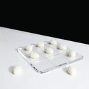 Acrylic Chessboard & Resin Pebble Chess Pieces Set for Home Decor - GobekUsa