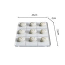 Acrylic Chessboard & Resin Pebble Chess Pieces Set for Home Decor - GobekUsa