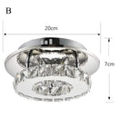 GobekUsa Crystal LED Ceiling Lights: Modern Luxury Indoor Lighting for Living Room & Aisles