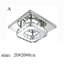 GobekUsa Crystal LED Ceiling Lights: Modern Luxury Indoor Lighting for Living Room & Aisles