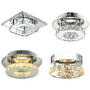 GobekUsa Crystal LED Ceiling Lights: Modern Luxury Indoor Lighting for Living Room & Aisles