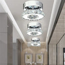 GobekUsa Crystal LED Ceiling Lights: Modern Luxury Indoor Lighting for Living Room & Aisles