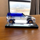 GobekUsa Crystal Car Figurine Glass Model Ornament Table Decor Gift