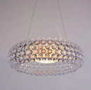GobekUsa Caboche LED Chandelier: Artistic Nordic Acrylic Pendant Light for Living Room & Restaurant