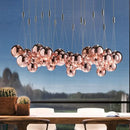 GobekUsa Bubble Glass Pendant Light: Stylish Nordic Home Decor Lighting