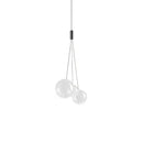 GobekUsa Bubble Glass Chandeliers Pendant Lights for Kitchen Island and Dining Room