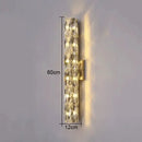 GobekUsa Crystal High-End Wall Lamp for Luxury Living Room, Bedroom, Villa Lighting