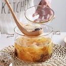 GobekUsa Glass Cooking Pot - Heat-Resistant Stove Pot for Boiling Water, Cooking Noodles, and Making Soup