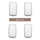 GobekUsa Glass Cup Set with Bamboo Lid: Bubble Tea, Coffee, Wine, Milk Tea Mug.