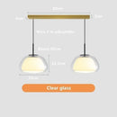 GobekUsa Glass Jelly Pendant Lamp: Minimalist Luxury Design for Home Living Room Bedroom