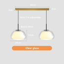 GobekUsa Glass Jelly Pendant Lamp: Minimalist Luxury Design for Home Living Room Bedroom
