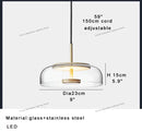 GobekUsa Clear Glass Table Lamp – Luxury Desk Light for Home Decor & Study