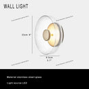 GobekUsa Clear Glass Table Lamp – Luxury Desk Light for Home Decor & Study