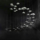 GobekUsa Glass Staircase Pendant Light for Restaurant, Bar, and Bedside Table