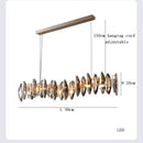 GobekUsa Crystal LED Chandelier: Modern Luxury Indoor Hanging Lamp, Living Room Decor