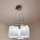 GobekUsa Cloud Glass LED Ceiling Light: Modern Minimalist Circular Design for Bedroom, Hallway, Restaurant