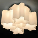 GobekUsa Cloud Glass LED Ceiling Light: Modern Minimalist Circular Design for Bedroom, Hallway, Restaurant