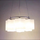 GobekUsa Cloud Glass LED Ceiling Light: Modern Minimalist Circular Design for Bedroom, Hallway, Restaurant