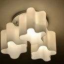 GobekUsa Cloud Glass LED Ceiling Light: Modern Minimalist Circular Design for Bedroom, Hallway, Restaurant