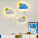 GobekUsa Cloud Wall Lamps: Modern Kids Room Lighting with Switch, Children's Bedroom Decor