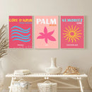GobekUsa Modern Coastal Travel Posters Art Print