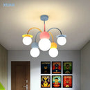 GobekUsa Cute Cartoon LED Chandelier Light for Kids Bedroom and Nursery