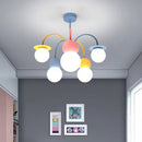 GobekUsa Cute Cartoon LED Chandelier Light for Kids Bedroom and Nursery
