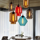 GobekUsa Geometric Glass Pendant Light Collection: Modern Crystalline Pendant Series