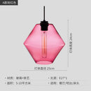 GobekUsa Geometric Glass Pendant Light Collection: Modern Crystalline Pendant Series