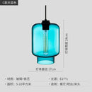 GobekUsa Geometric Glass Pendant Light Collection: Modern Crystalline Pendant Series