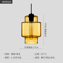 GobekUsa Geometric Glass Pendant Light Collection: Modern Crystalline Pendant Series