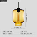 GobekUsa Geometric Glass Pendant Light Collection: Modern Crystalline Pendant Series