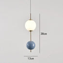 GobekUsa Glass Ball LED Pendant Light for Living Dining Bedroom