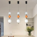 GobekUsa Glass Ball LED Pendant Light for Living Dining Bedroom