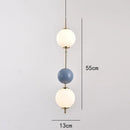 GobekUsa Glass Ball LED Pendant Light for Living Dining Bedroom