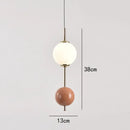 GobekUsa Glass Ball LED Pendant Light for Living Dining Bedroom