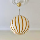 Modern Colorful Glass Ball Pendant Light