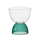 Modern colorful glass dessert ice cream cup set dining room glassware by Decorbites