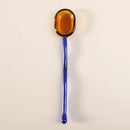 Modern colorful glass dessert spoon set dining room kitchenware by Decorbites