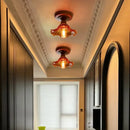 GobekUsa Colorful Glass LED Ceiling Lamp Modern Style Light Fixture