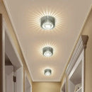 Modern colorful sunburst led ceiling light for porch or gallery by Decorbites