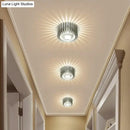 Modern colorful sunburst led ceiling light for porch or gallery by Decorbites